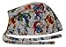 Scrub Hat Superheroes Comic Books Comics Cotton Fabric Cap Do-Rag Skull Multi-Color