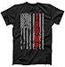 Donald Trump President Vintage USA Vintage Flag T-Shirt Black Large