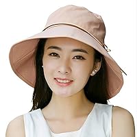 iHomey Sun Hats for Women Roll Up Bucket Hat Wide Brim UPF 50+ Sun Protection