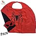 Kei store Cape and Mask Superhero Cartoon Dressing Up Costumes for Kids, Comic Cartoon Birthday Party Game Supplies for Boy and Girl, Set of 5