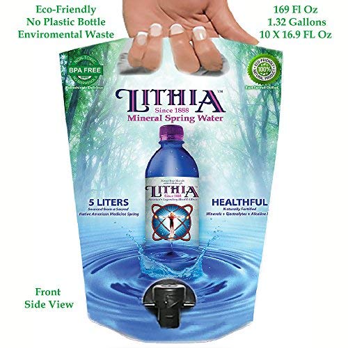 Lithia Spring Water Natural Ionized Trace Minerals + Elements