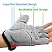 GEARONIC Cycling Shockproof Foam Padded Sports Full Finger Short Gloves
