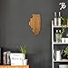 Totally Bamboo Serving and Cutting Board Illinois State Shaped, Natural Bamboo