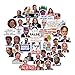 The Office Stickers Merchandis[50pcs]Funny Quote Stickers Pack with Michael Dwight Jim Dunder Mifflin for Hydro Flasks Water Bottles Laptop Notebook Computers Guitar Bike Helmet Car, Gifts for friends