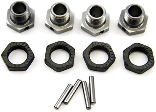 Mugen 1/8 MBX8 Nitro Buggy Wheel HUBS, Nuts, PINS & Wrench Hex, MBX7R