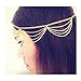 MineSign Headbands Jewelry Head Chain Boho Hair accessories Turquoise Pearl Headpiece for Women Girls 4 Pack