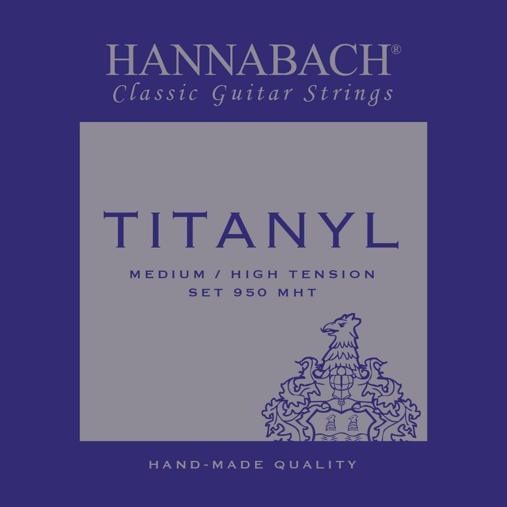 Hannabach 653157 Klassikgitarrensaiten Serie 950 Medium/High Tension Titanyl - Satz