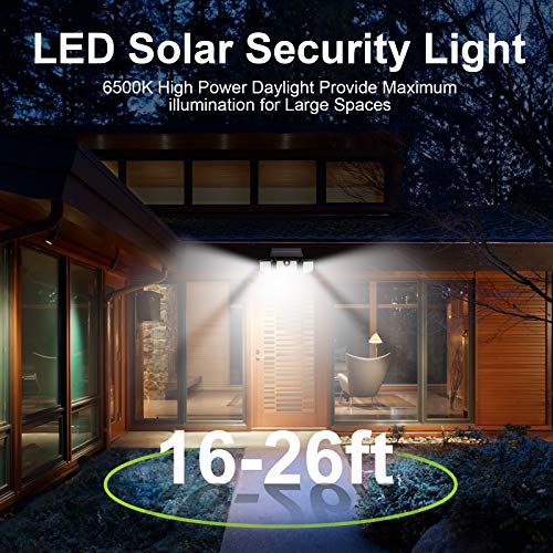 Solar Lights Outdoor,Dimunt 218 LED Wireless Led Solar Motion Sensor
