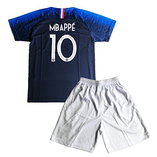 image for GLL SPORT New 2018#10 MBAPPE Home Yellow Kids Soccer Football Jersey S