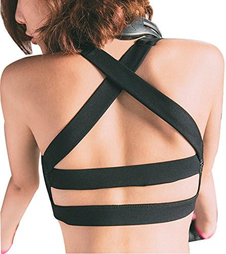 Strength Womens Sexy Back Shockproof Exercise Yoga Sports Bra