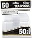 [50 Clear Tea Spoons] Plastimade Disposable Heavy Duty Plastic Cutlery,Great for Every Day Use, Home, Office, Party, Picnics, or Outdoor Events,