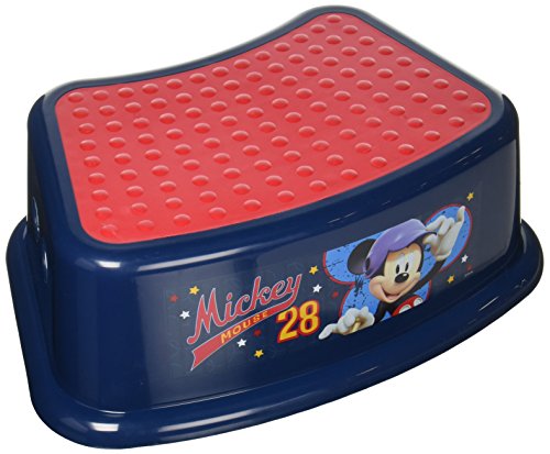 Disney Mickey Mouse"All Star" Step Stool, Blue
