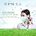 100 Pcs Disposable Surgical Flu Face Masks, 3-Ply Thicker Super Filter Pollen Dust and Bacteria, Anti allergy Dental Medical Procedure Mask (Green)