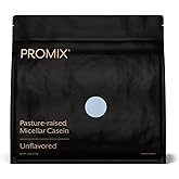 ProMix Nutrition Casein Protein Powder - Grass-Fed, Pasture Raised, Slow Release Micellar Casein - Gluten-Free - Unflavored, 2.5 Pound (Pack of 1)