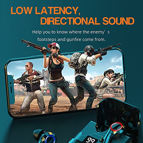 FIYAPOO Bluetooth Kopfhörer, Wireless Earbuds mit CVC 8.0 Geräuschisolierung für kristallklares Klangprofil, 40 Stunden Akkulaufzeit, IPX7 Wasserschutzklasse, für Arbeit und unterwegs