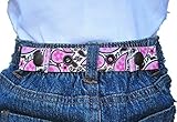 Dapper Snappers Adjustable Elastic Belt for Children and Toddlers - Pink Paisley