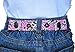 Dapper Snappers Adjustable Elastic Belt for Children and Toddlers - Pink Paisley