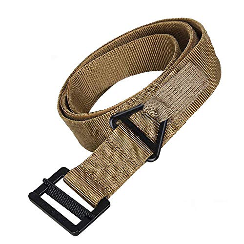 Survival Tactical Belt, Emergency Fire Rescue Rigger Waist Belt Military CQB Belt
