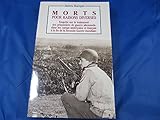 Morts pour raisons diverses. Enquête sur le traitement des prisonniers de guerre allemands dans les by 