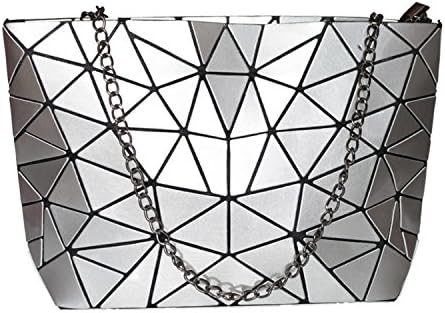 George Gouge Hot Sale Chain Women Bag Bao Hologram Crossbody Bag For Women Fashion Shoulder Bags Woman Messenge Golden Silver