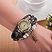 Womens Bracelet Watches COOKI on Sale Clearance Lady Watches Female watches Cheap Watches for Women-Q4 (Brown)