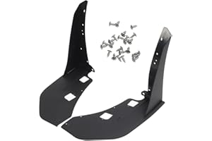 Pair of Front Bumper Corner Spoilers for GT500 2014‑2021, Enhances Aerodynamics, Stylish Appearance, Protects Scrapes and Scr