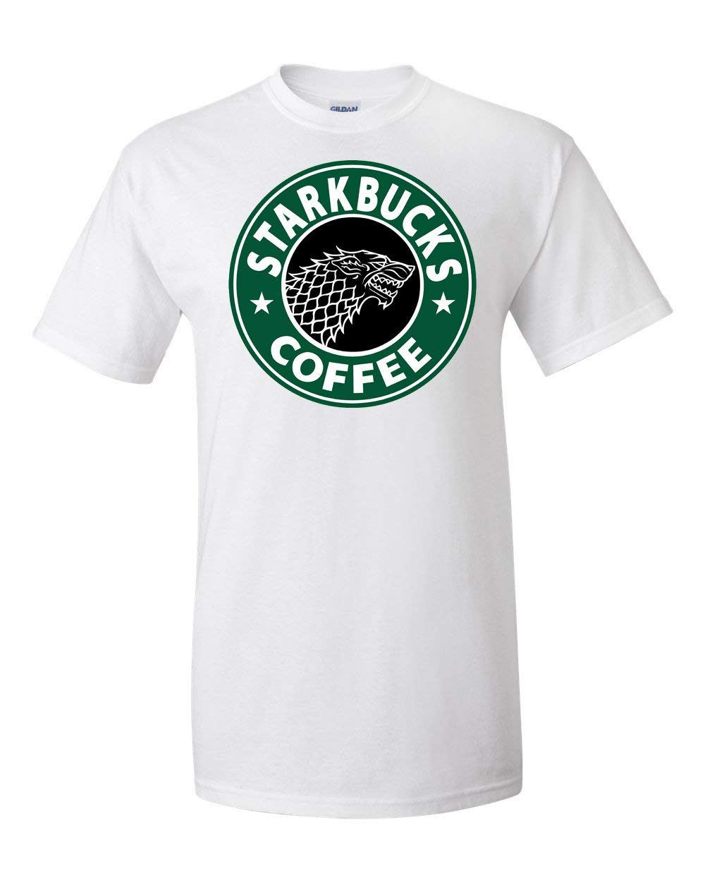 Jerks Starkbucks Coffee Of Winterfell Go Graphic, Game Of Hrones Parody T Shirt