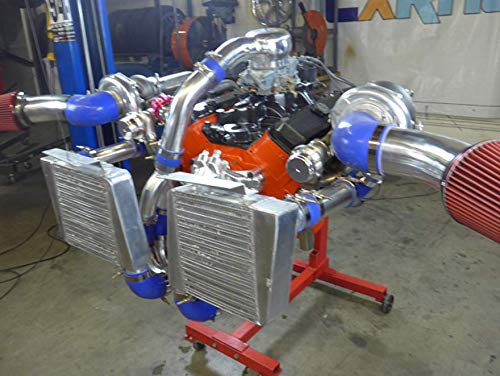 Cxracing Twin Turbo Intercooler Piping Bov Kit For 64 67 Chevelle