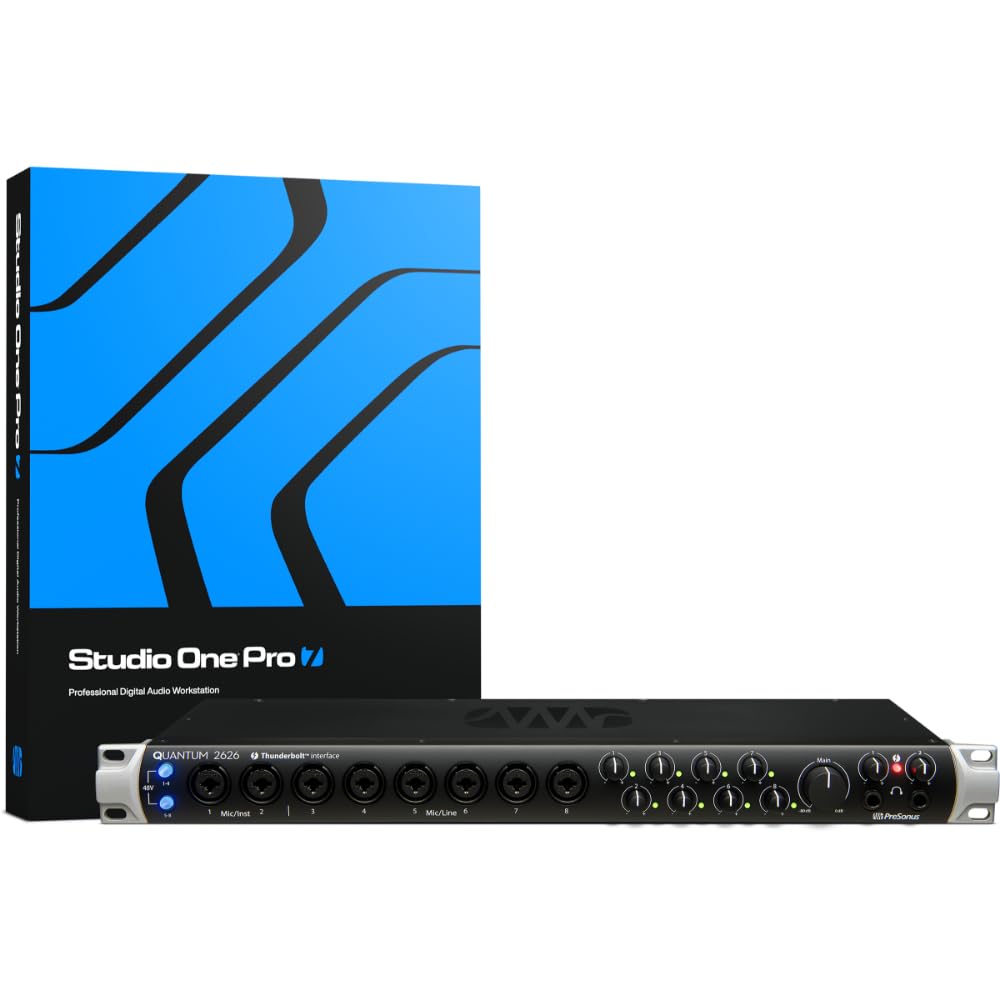 PreSonus Quantum 2626 con software Studio One Pro