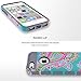 iPhone 5C Case,iphone5C Case,Kmall(TM) for iPhone 5C 2in1 High Impact Hybrid Dual Layer Case Heavy Duty Case Full-body Matte Rugged Armor Cover Case with Totem Tribe Floral Pattern (Gray)