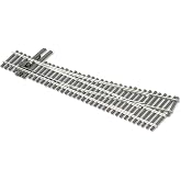Peco HO Scale Code 83 Electrofrog #5 Left-Hand Turnout