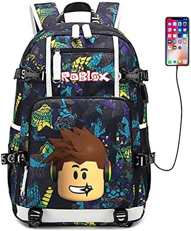 Unlimitedfy Roblox Backpack Schoolbag for Boys Book Bag Bag Pack Handbag Travelbag