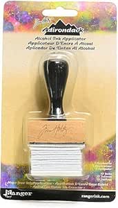 Tim Holtz Adirondack Alcohol Ink Applicator-Stamp Handle W/10 Felts