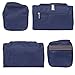 TravelMore Hanging Travel Toiletry Bag Organizer & Bathroom Hygiene Dopp Kit with Hook for Traveling Accessories Toiletries Bathroom Shaving & Makeup for Men and Woman - Blue