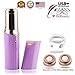 Rechargeable Women's Painless Facial Hair Remover, Good Finishing Well Touch Electric USB Battery As Seen On TV 18K Gold-Plated