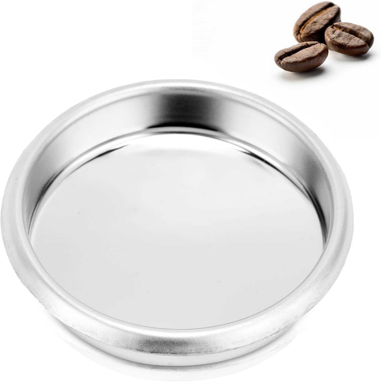 ZPSHYD Stainless Steel Backflush Disc for 58mm Semi-Automatic Espresso Machines - Effortless Maintenance and Cleaning Accessory Coffee