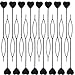 TIHOOD 16PCS Quick Beader for Loading Beads/Automatic Hair Beader and Styling Kit/Plastic Magic Topsy Tail Hair Braid Ponytail Styling Maker