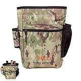 shrxy Metal Detecting Finds Bag Waist Digger Pouch Tools Bag for PinPointer Garrett Detector Xp ProPointer Accessories ... (CAMO)