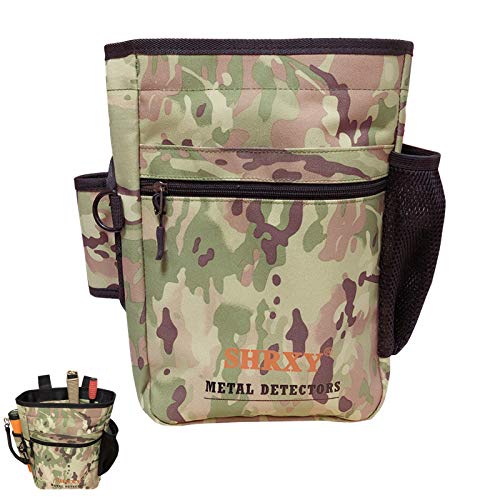 shrxy Metal Detecting Finds Bag Waist Digger Pouch Tools Bag for