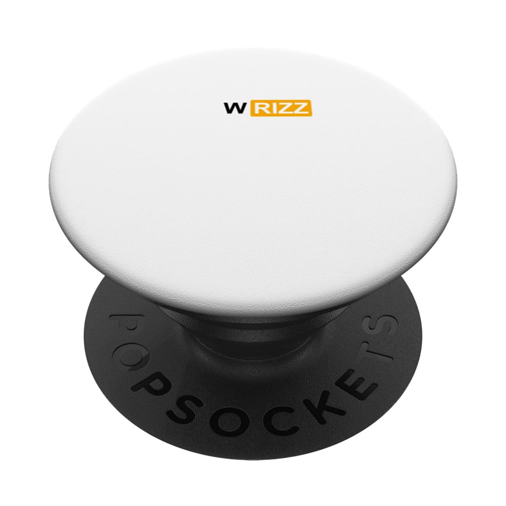 RIZZ GOD RIZZ LORD W RIZZ ALPHA GAME PopSockets Swappable PopGrip