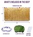 Cocowai Luau Party Decorations / Moana Party Supplies! 36x Flower Hawaiian Leis, Tropical Leaves Decoration and Grass Skirt for Buffet Table – Fun Tiki Bar, Beach Theme or Lilo and Stitch Birthday!