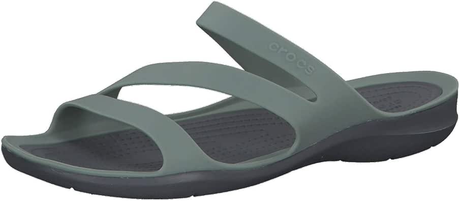 Amazon.com | Crocs Women's Swiftwater Sandal Sport | Slides