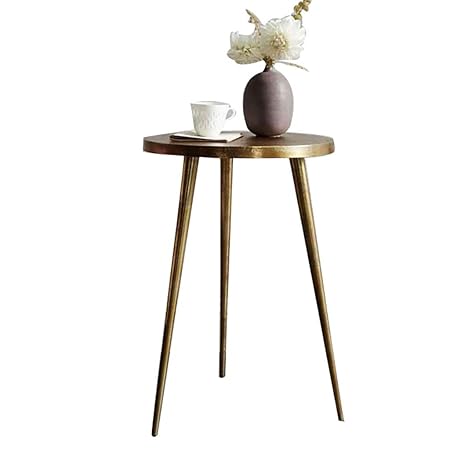 ZRRtables Mesa Auxiliar De Borde Natural, Mesa Auxiliar De Madera ...