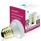 (10 Pack) 40R14 40 Watt E26 Medium Base Reflector R14 Incandescent Light Bulb