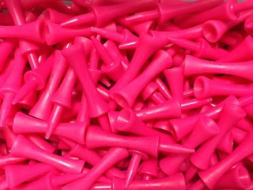 Great Value - 50 x Masters PINK Castle Golf Tees