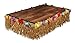 Juvale Luau Deck Fringe - Hawaiian Tropical Grass Party Decoration, 29 Inches x 9 Feet