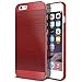 iPhone 6S Case, OBLIQ [Slim Meta][Metallic Red] Premium Slim Fit Thin Armor All-Around Shock Resistant Polycarbonate Metallic Case for Apple iPhone 6S (2015) & iPhone 6 (2014)