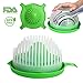 WEBSUN Salad Cutter Bowl with Lemon Squeezer Citrus Juicer Maker Easy Speed Salad Maker Fruit Vegetable Cutter Bowl Fast Fresh Salad Slicer