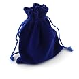 Velvet Drawstring Gift Bags Bulk 50-Pack - 6x8 Inch Black Luxury Pouches For Jewelry & Gifts