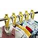 Baby Buddy Closet Organizers, Newborn Essential and Nursery Must Have to Easily Divide Baby Clothes from Newborn to Size 8, Blue, Set of 5